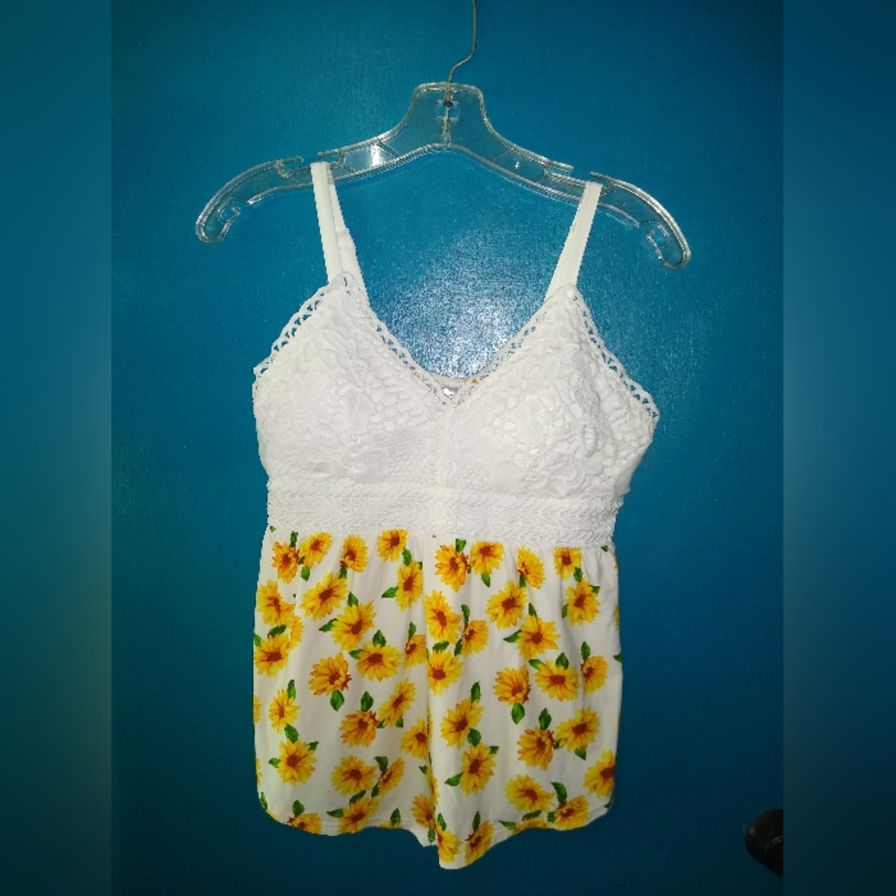 Sunflower Tank Top